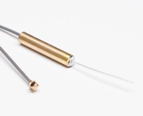 wifi 銅管天線內置2.4G焊RF1.13灰色同軸線+TD